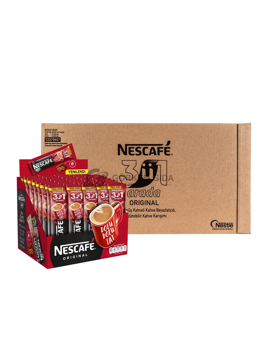 Nescafe%203%20ü%201%20Arada%20Original%20Klasik%20Kahve%2017,4%20Gr.%20(KOLİ)%20576%20Adet