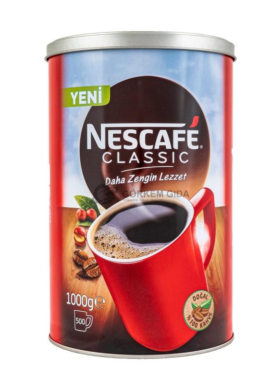 Nescafe%20Classic%20Sade%20Kahve%201%20Kg.%20(KOLİ)%206%20Adet