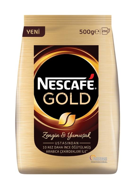 Nescafe Gold Zengin Aromalı Kahve 500 Gr.(KOLİ) 12 Adet 