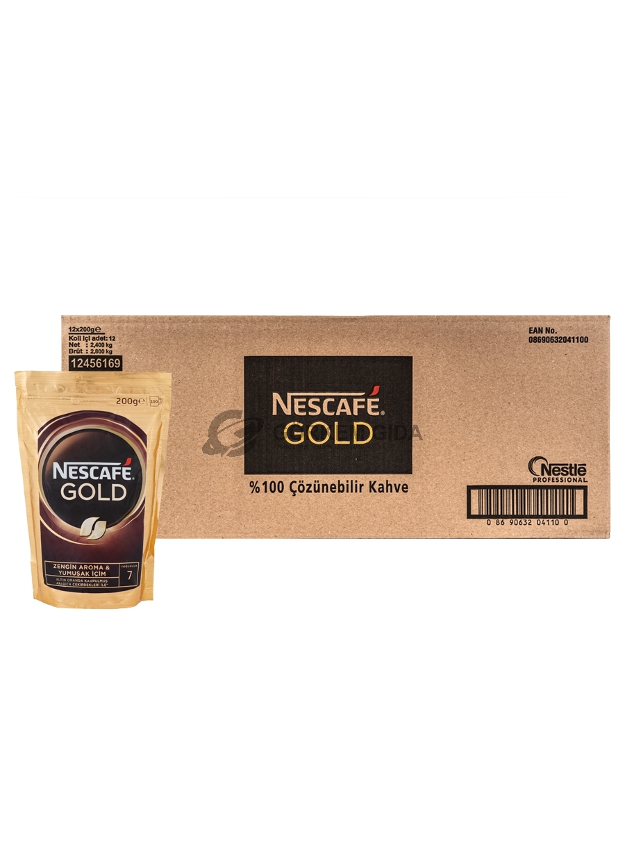 Nescafe%20Gold%20Zengin%20Aromalı%20Kahve%20200%20Gr.%20(KOLİ)%2012%20Adet