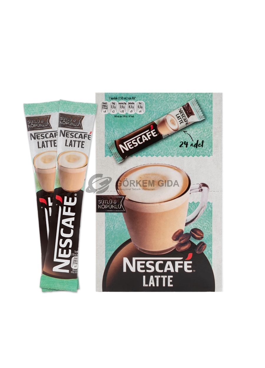 Nescafe%20Latte%20Bol%20Sütlü%20Köpüklü%20Kahve%2017%20Gr.%20(KOLİ)%20288%20Adet