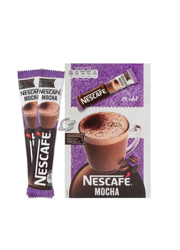 Nescafe Mocha Çikolatalı Sütlü Köpüklü Kahve 17,9 Gr. (KOLİ) 288 Adet