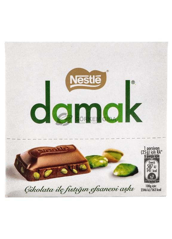 Nestle%20Damak%20Antep%20Fıstıklı%20Sütlü%20Kare%20Çikolata%2060%20Gr.%20(KOLİ)%20144%20Adet