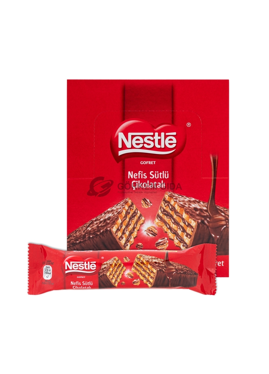 Nestle%20Nefis%20Sütlü%20Çikolatalı%20Gofret%2027%20Gr.%20(KOLİ)