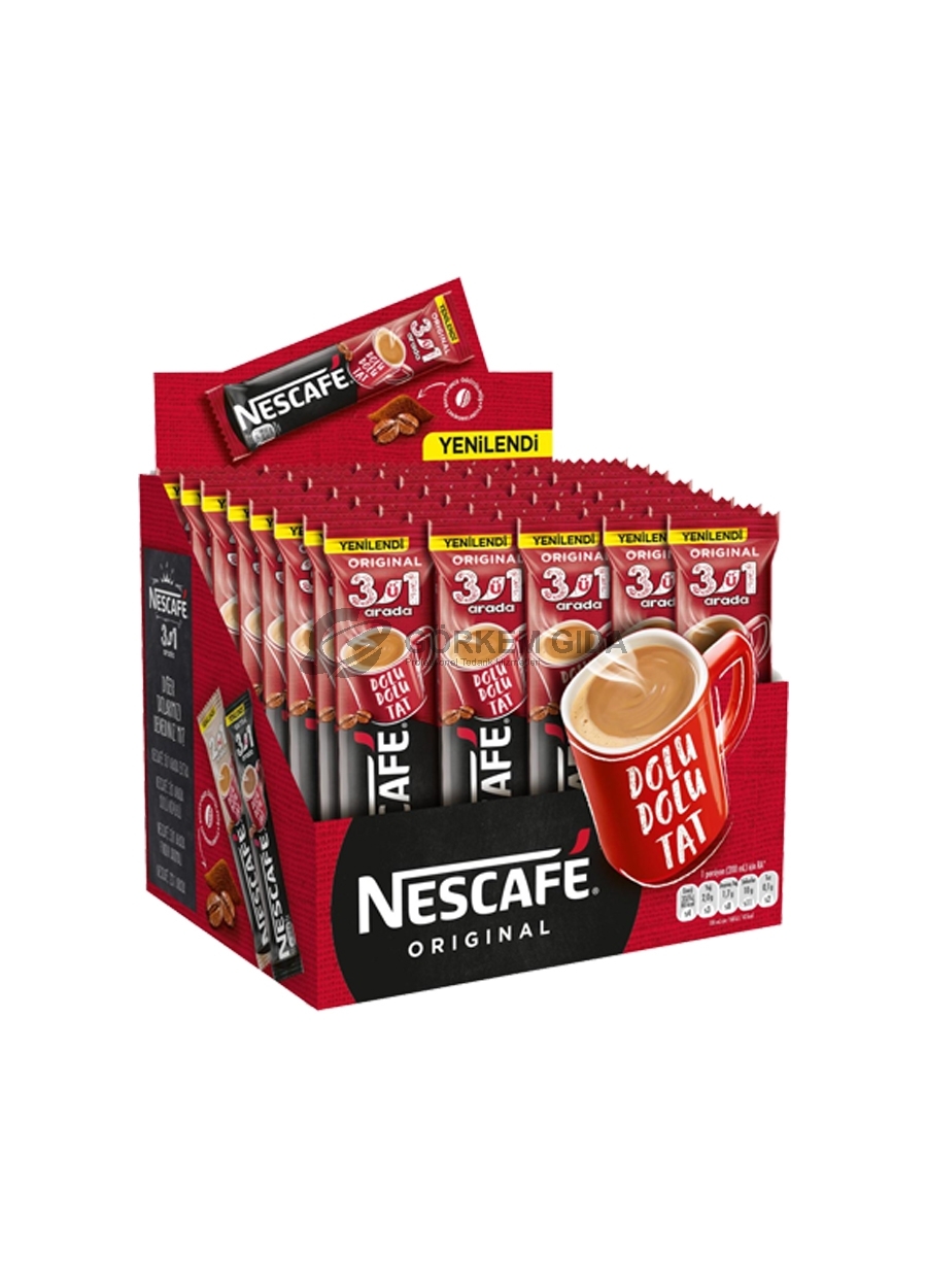 Nescafe%203%20ü%201%20Arada%20Original%20Klasik%20Kahve%2017,4%20Gr.%20(KOLİ)%20576%20Adet