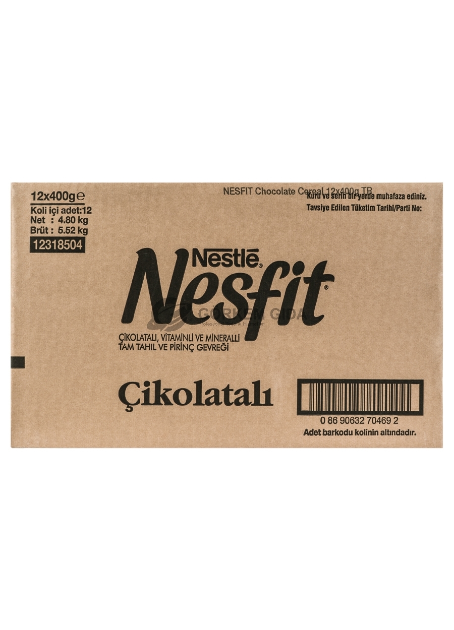 Nestle%20Nesfit%20Çikolatalı%20Yulaflı%20Pirinç%20Gevreği%20400%20Gr.%20(KOLİ)%2012%20Adet