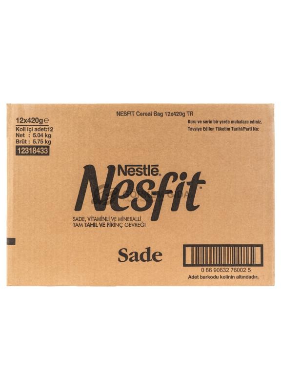 Nestle%20Nesfit%20Sade%20Yulaflı%20Pirinç%20Gevreği%20420%20Gr.%20(KOLİ)%2012%20Adet