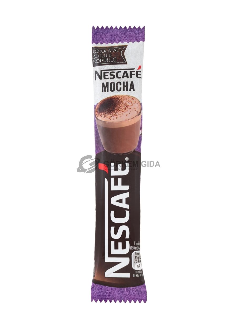 Nescafe Mocha Çikolatalı Sütlü Köpüklü Kahve 17,9 Gr. (KOLİ) 288 Adet