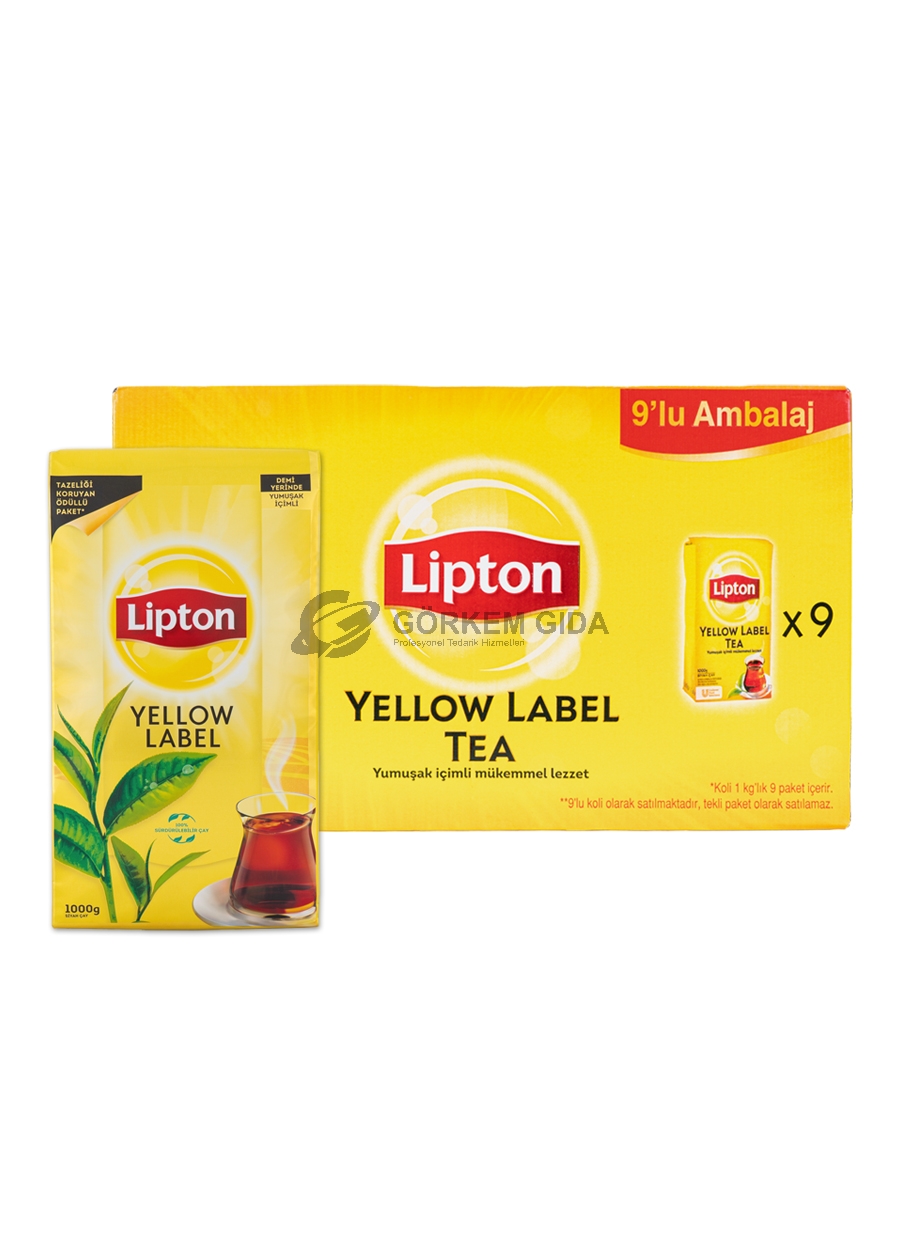 Lipton%20Yellow%20Label%20Siyah%20Çay%201000%20Gr.%20(KOLİ)%209%20Adet