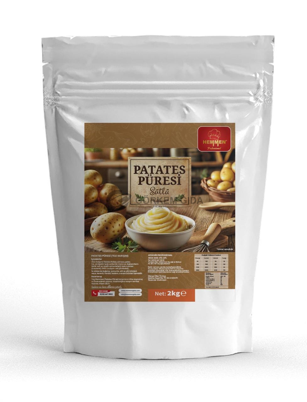 HEMMEN%20SÜTLÜ%20PATATES%20PÜRESİ%202%20KG%20*4%20ADET