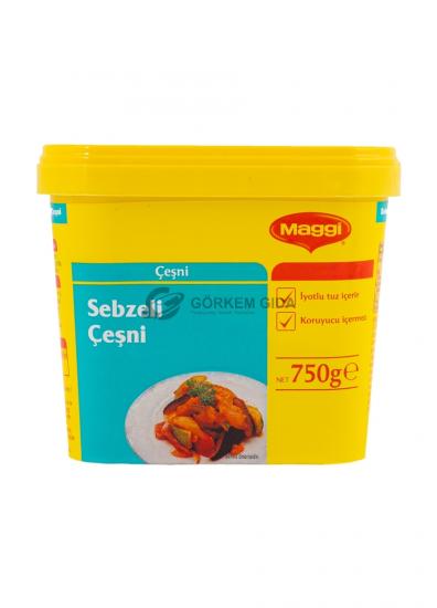 Maggi Sebzeli Çeşni 750 Gr. (KOLİ) 12 Adet | Toptan Maggi Ürünleri Görkem Gıda