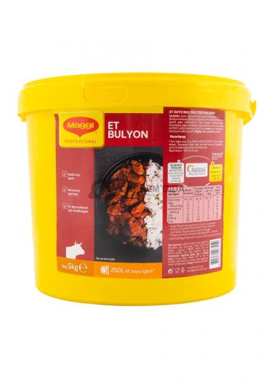 Maggi Et Bulyon 5 Kg. (1 Adet) | Toptan Maggi Ürünleri Görkem Gıda