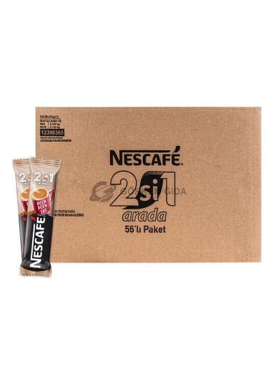 Nescafe 2 si 1 Arada Şekersiz İkramlık 10 gr. Toptan 672 ’li Koli | Toptan Nescafe Kahve Çeşitleri Görkem Gıda
