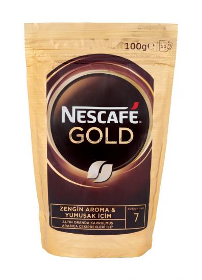 Nescafe Gold Zengin Aromalı Kahve 100 Gr. (KOLİ) 12 Adet | Toptan Nescafe Gold Kahve Çeşitleri Görkem Gıda