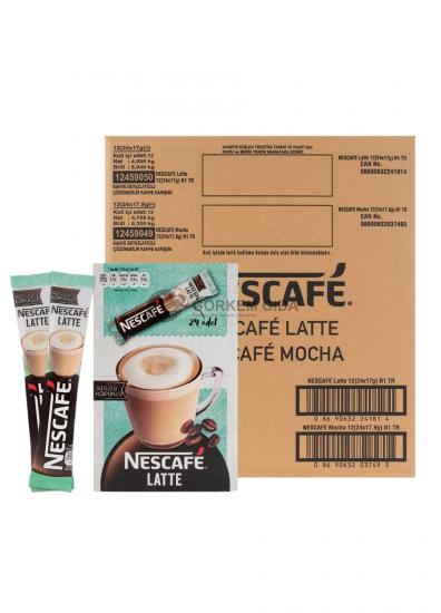 Nescafe Latte Bol Sütlü Köpüklü Kahve 17 Gr. (KOLİ) 288 Adet | Toptan Nescafe Kahve Çeşitleri Görkem Gıda