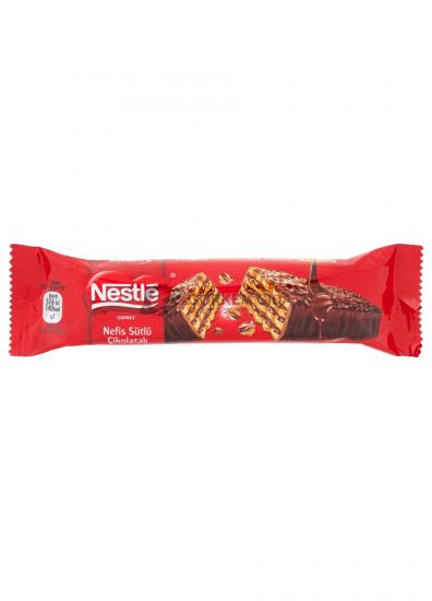 Nestle Nefis Sütlü Çikolatalı Gofret 27 Gr. (KOLİ) 600 Adet | Toptan Nestle Çikolata Çeşitleri Görkem Gıda