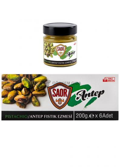 SAOR Antep Fıstığı Ezmesi  6x200 gr