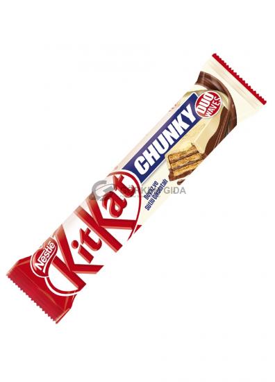 Nestle Kit Kat Chunky Duo Çikolatalı Gofret 38 GR. 12’li Paket