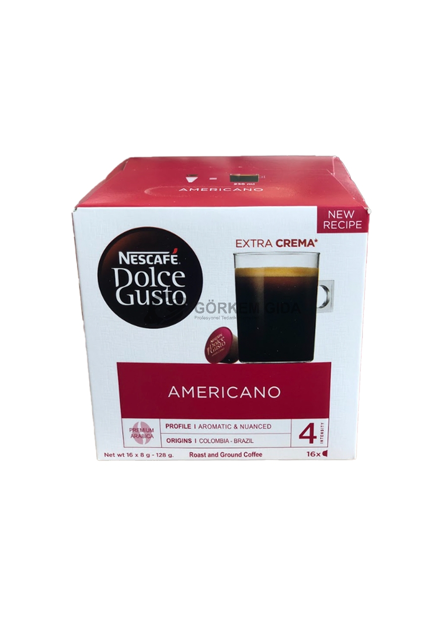 Nescafe%20Dolce%20Gusto%20Americano%20Kapsül%20Kahve%2016’lı%20Paket