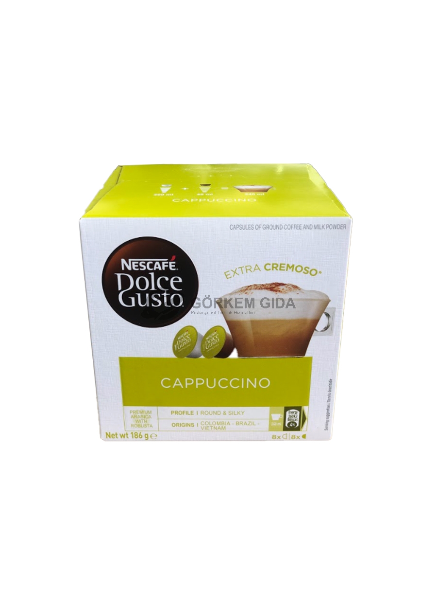 Nescafe%20Dolce%20Gusto%20Cappucino%20Kapsül%20Kahve%2016’lı%20Paket